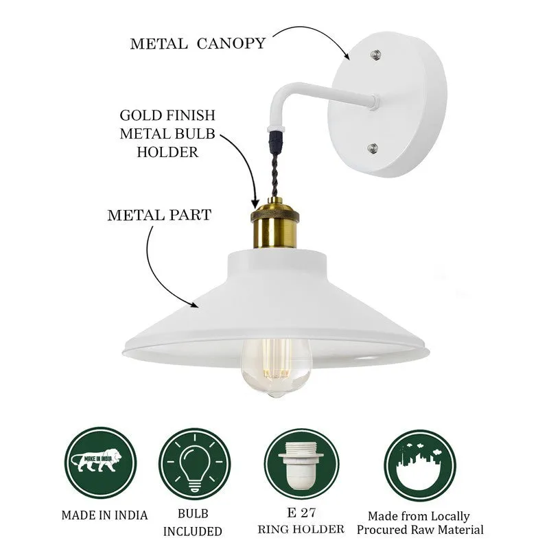 ZenithAura Metal Wall Lamp - White media 6