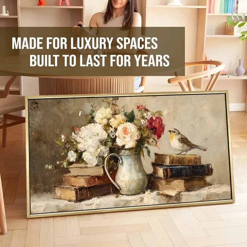 Timeless Nest Canvas Wall Painting With Frame media 5