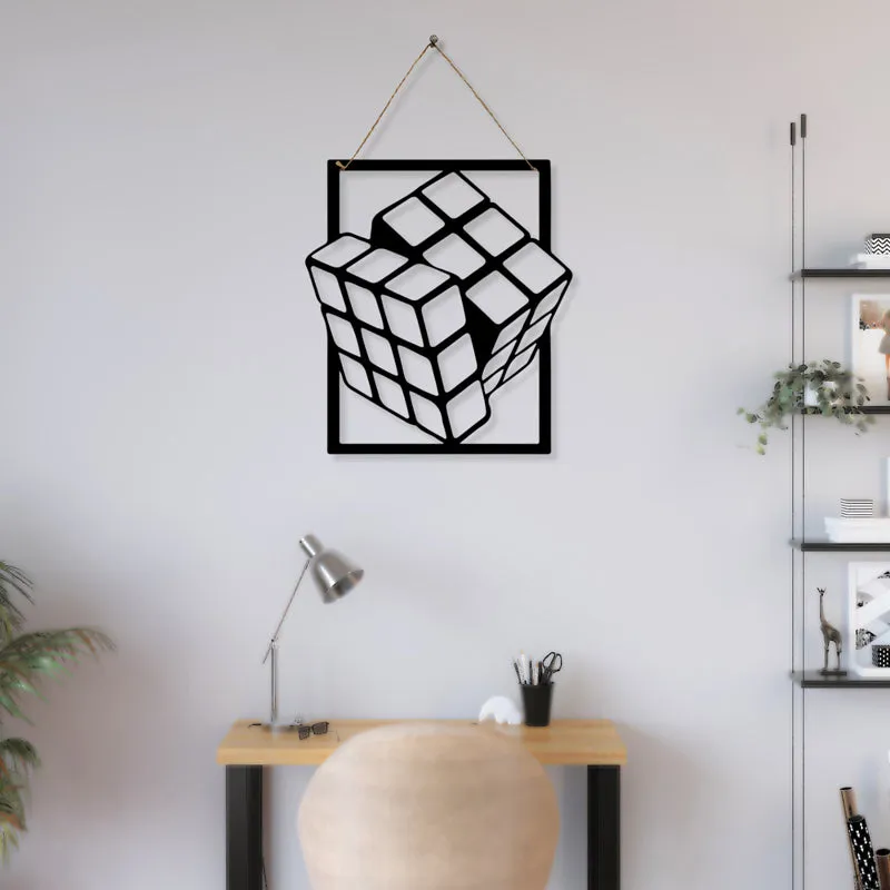 Rubik's Twist Iron Wall Accent media 1