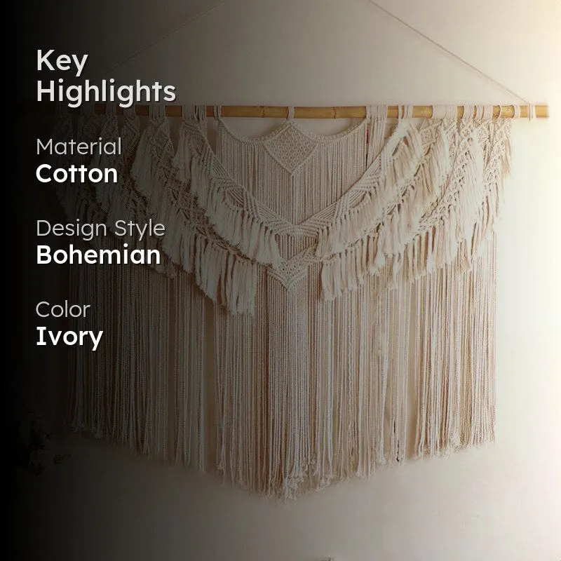 Velto Boho Macrame Wall Accent media 2
