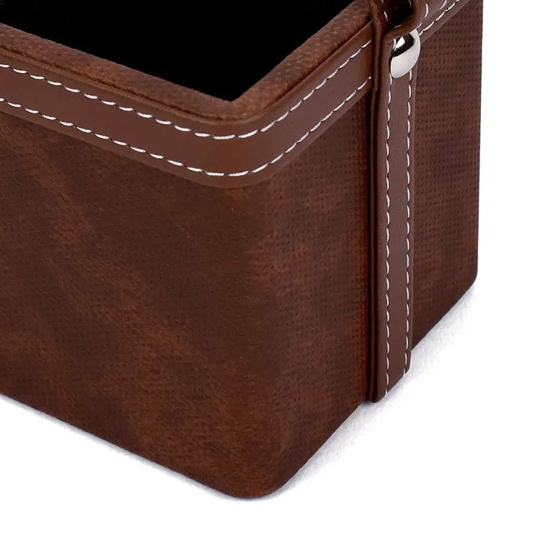 Wicka Dote Stationery Holder - Dark Brown media 6