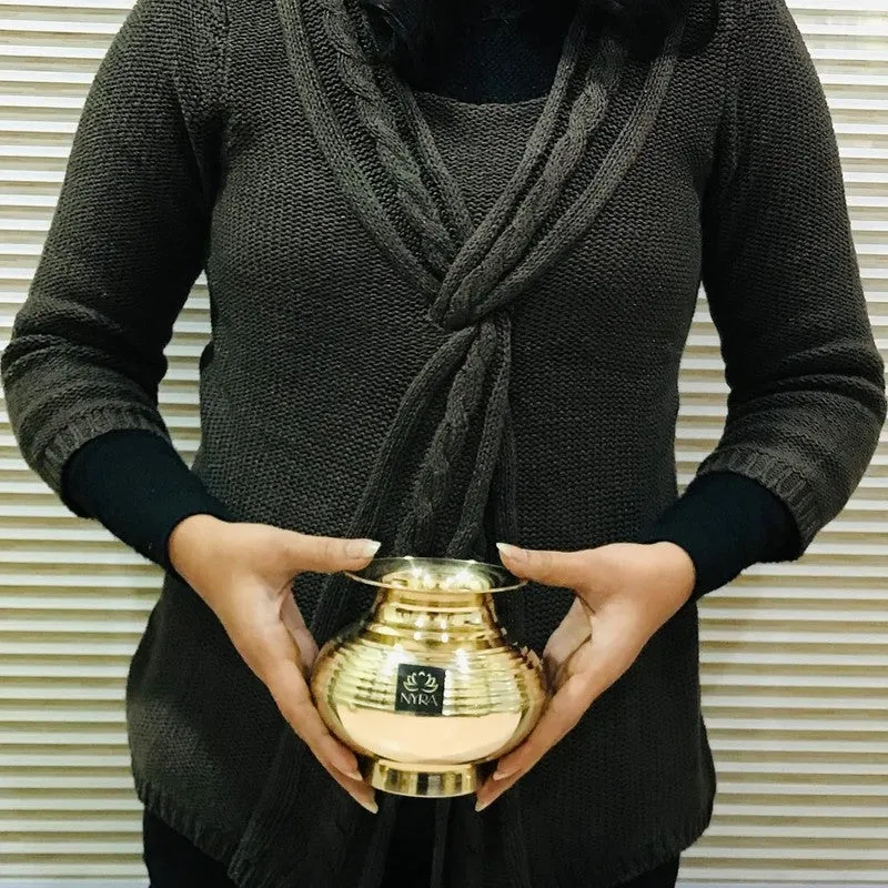 Karwa Brass Lota - 850 ML media 8