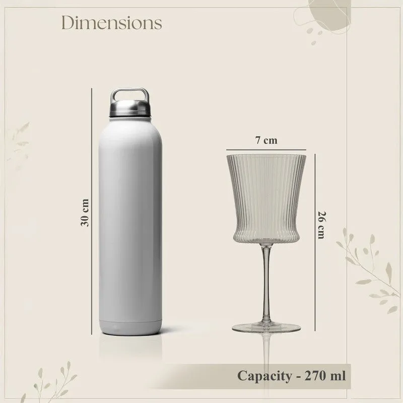 Ravelle Wine Glass(270 mL) - Set Of Two media 9