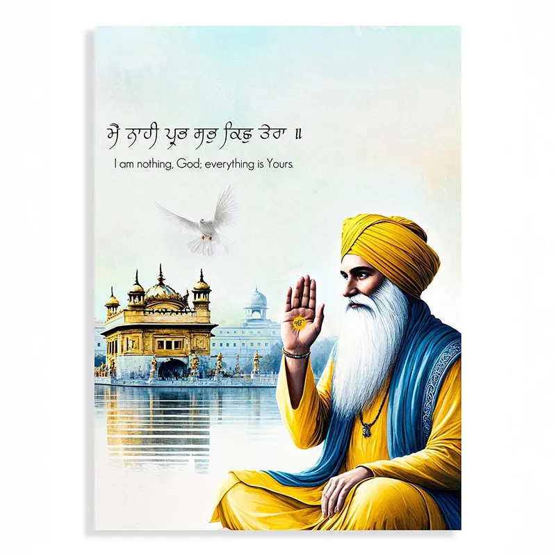 Guru Gobind Blessings Wall Art media 5