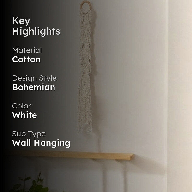 Knot & Niche Macrame Cotton Wall Hanging media 2