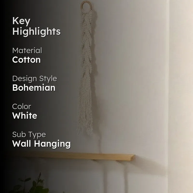 Knot & Niche Macrame Cotton Wall Hanging media 2