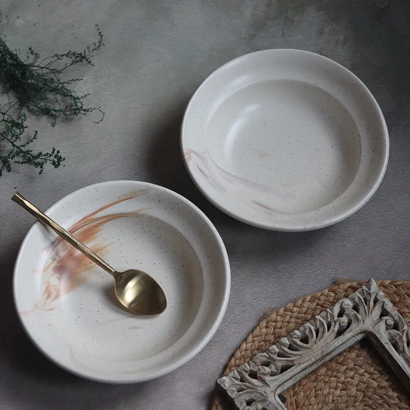 Imogenia Ceramic Pasta Plate media 1