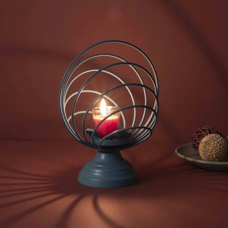 Cradle Neo Candle Holder - Aqua Blue media 5