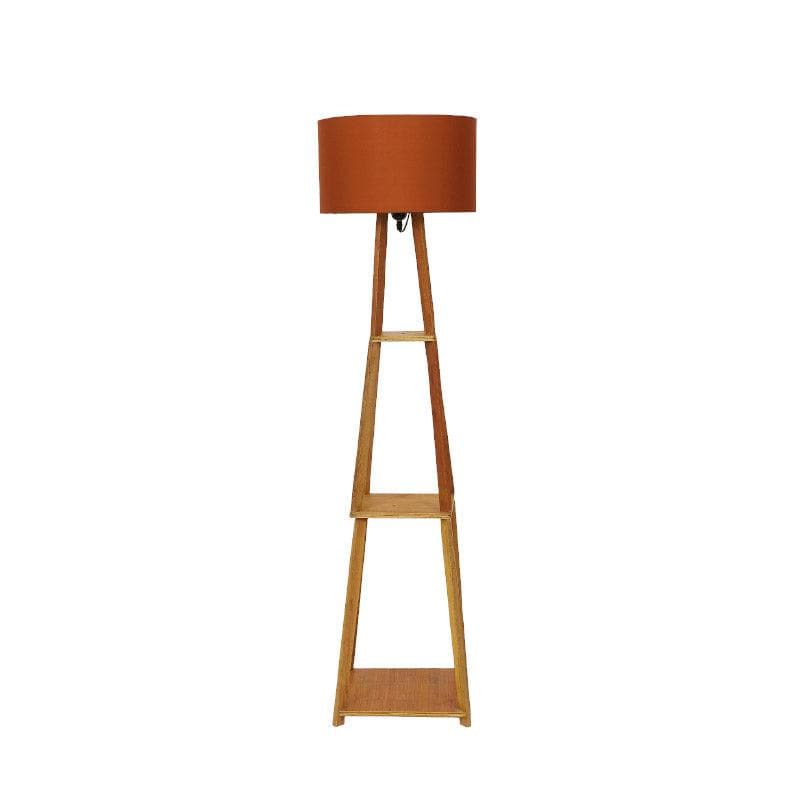 Blace Netima Floor Lamp With Shelf - Rust image 4