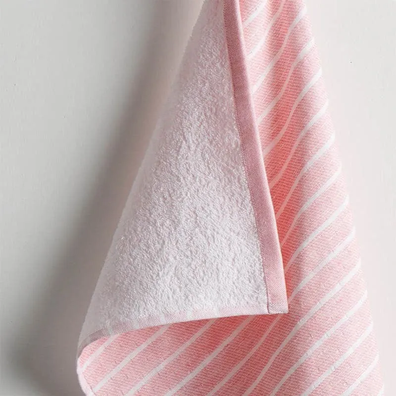 Imrie Cotton Terry Hand Towel (Pink) - Set Of Two media 3