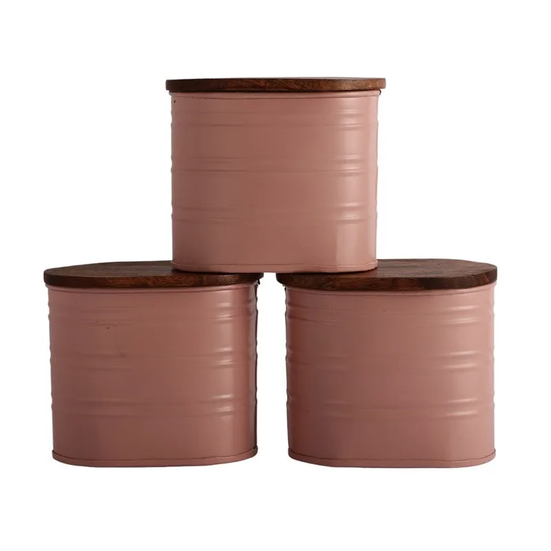 Pantry Pal Containers (Pink,1000 mL Each) - Set Of Three media 4