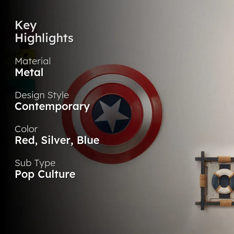 Captain America Shield Metal Wall Accent media 2