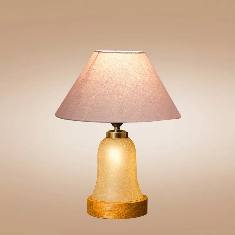 Zoravelle Wooden Table Lamp - Grey media 6