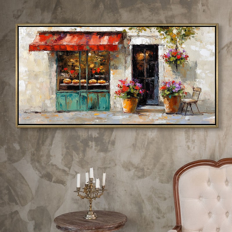 Petalpane Canvas Wall Painting With Frame