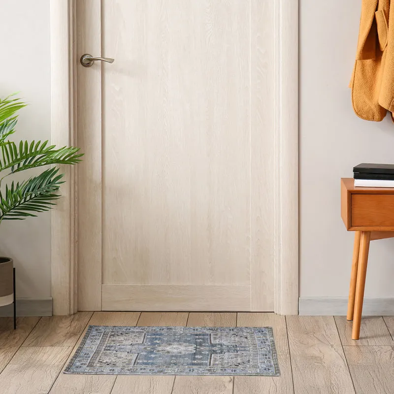 Valmor Cotton Door Mats - Blue media 5