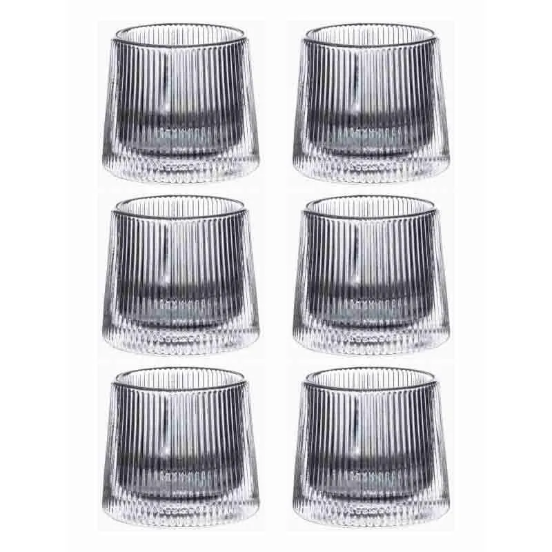 Verito Whiskey Glass (180 mL ) - Set of Six media 3