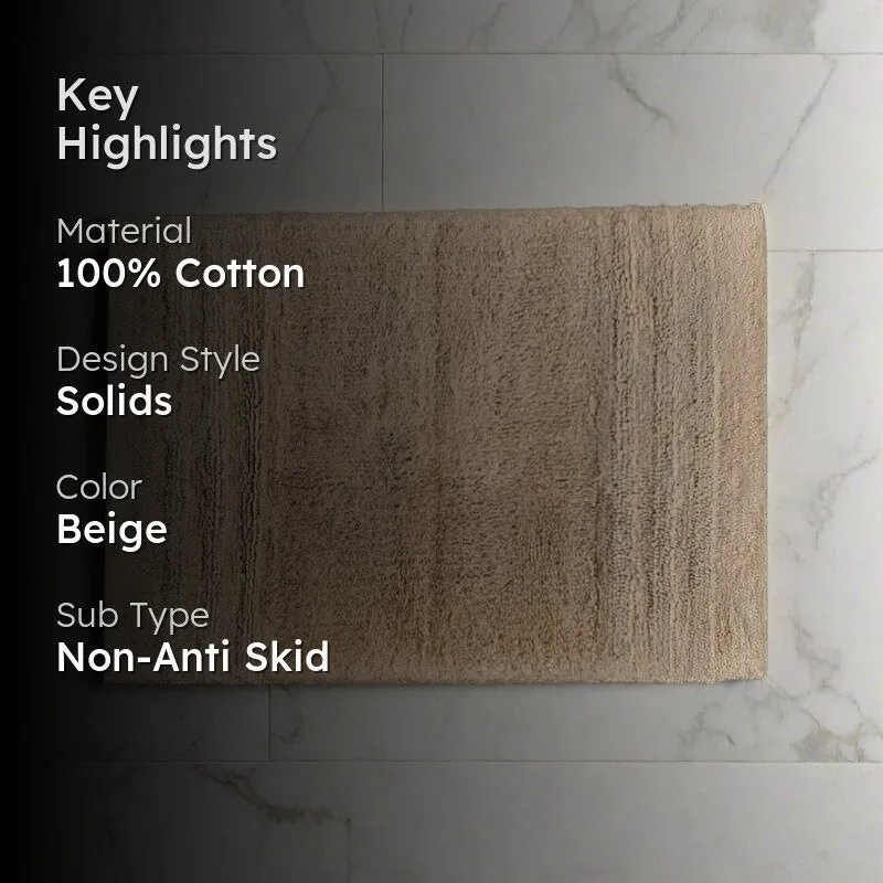 Micro Cotton Cloud Soft Bathmat - Beige media 2