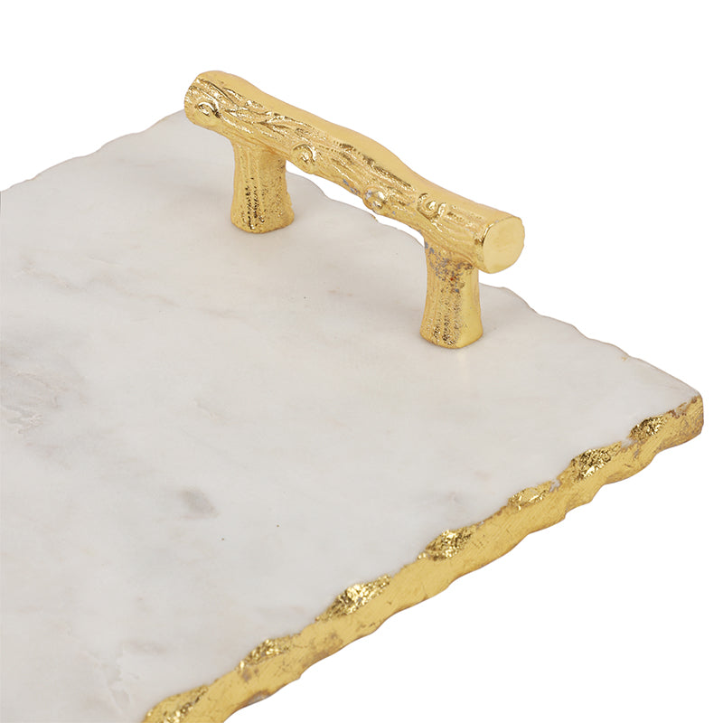 Carrara Luxe Marble Platter media 4
