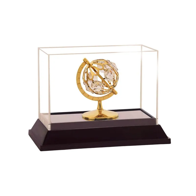 Royal Globe 24K Gold Plated Mild Steel Showpiece media 4