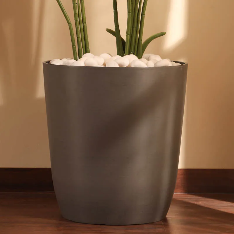 Leaf Nest Planter (Slate Grey) - Large media 5