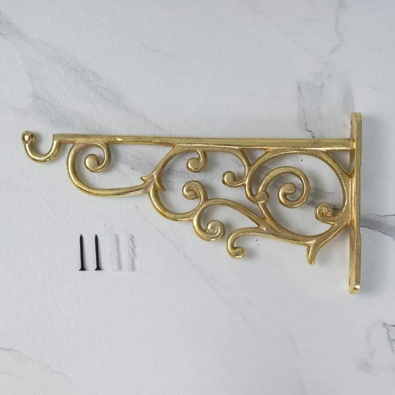 Wilme Vintage Wall Bracket - Gold media 5
