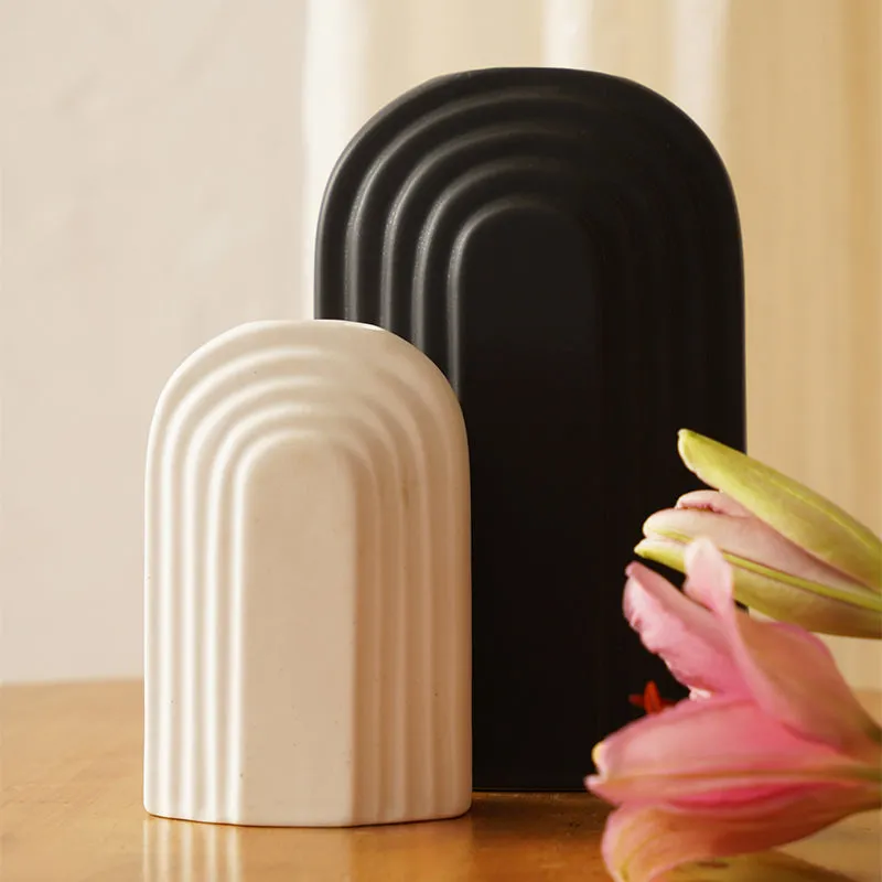 Ascalen Neo Boho Vase - Set Of Two media 1
