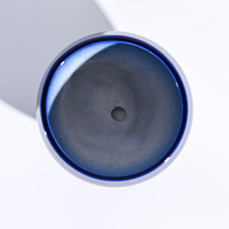 Ugaoo Apple Dark Blue Ceramic Pot media 5