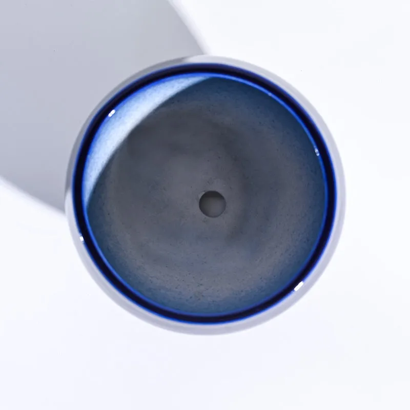 Ugaoo Apple Dark Blue Ceramic Pot media 5