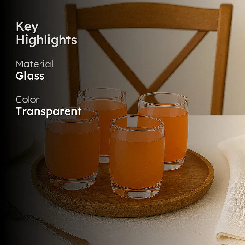 Somil Glass (270 ML) - Set Of Four media 2