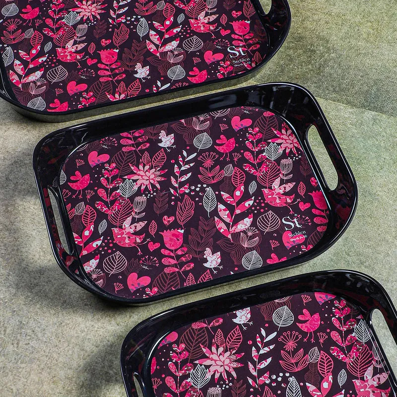 Asteria Melamine Serving Tray - Set Of Three media 3