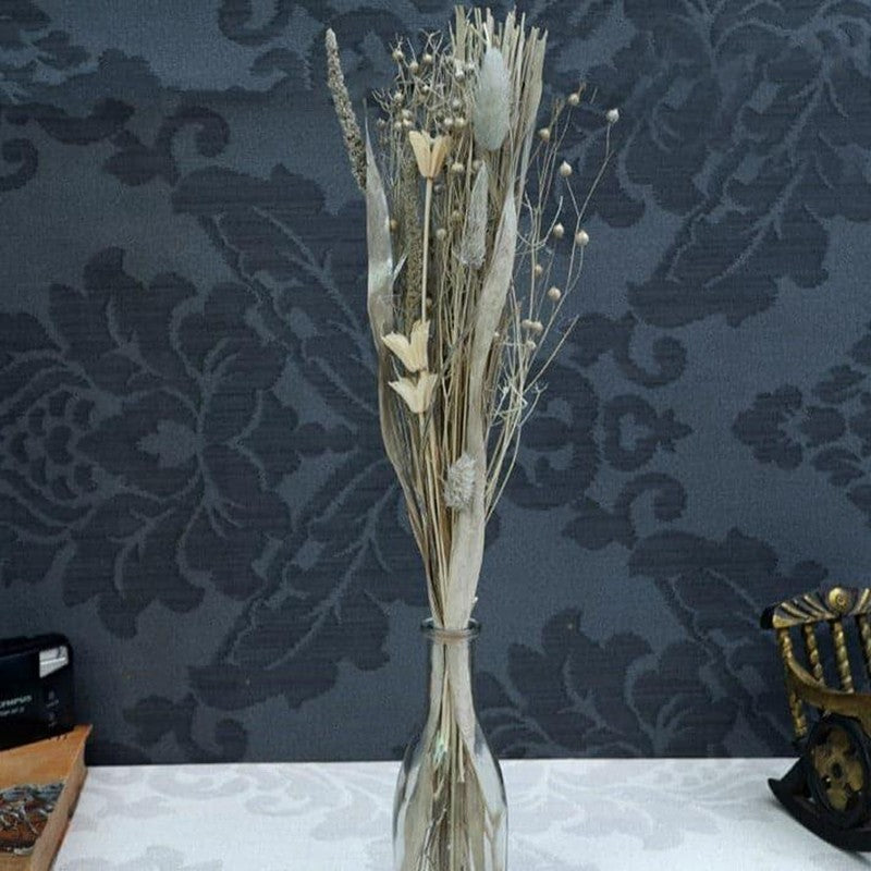 Dried Flowers & Leaves · Glass