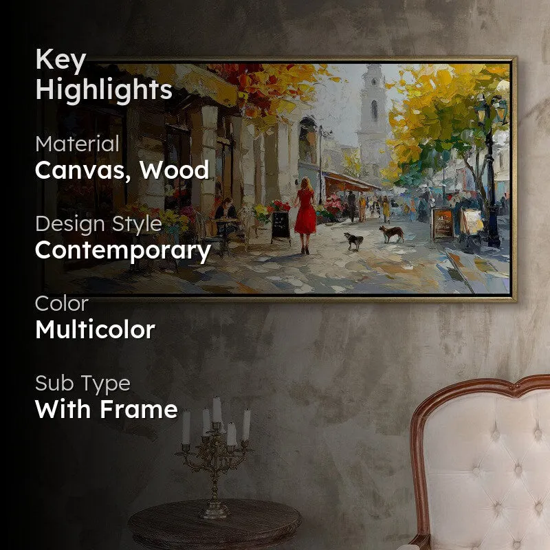 Amberlane Canvas Wall Painting With Frame media 2