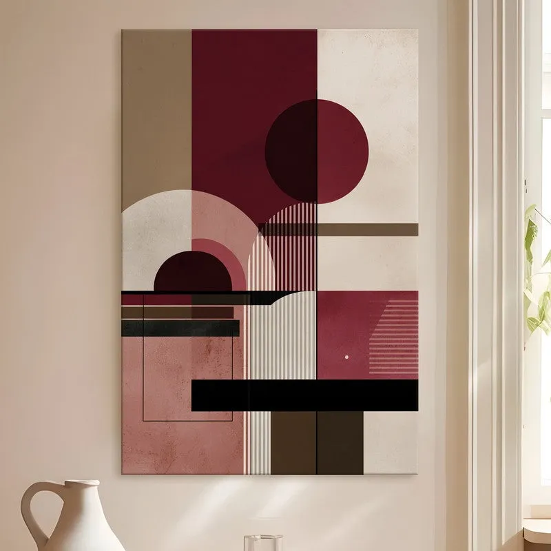 Minimal Shape Composition Canvas Wall Art media 4