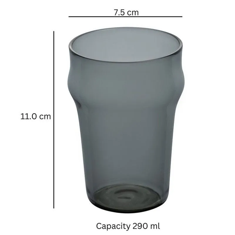 Emerald Twist Drinking Glass(290 mL) - Set Of Two media 7