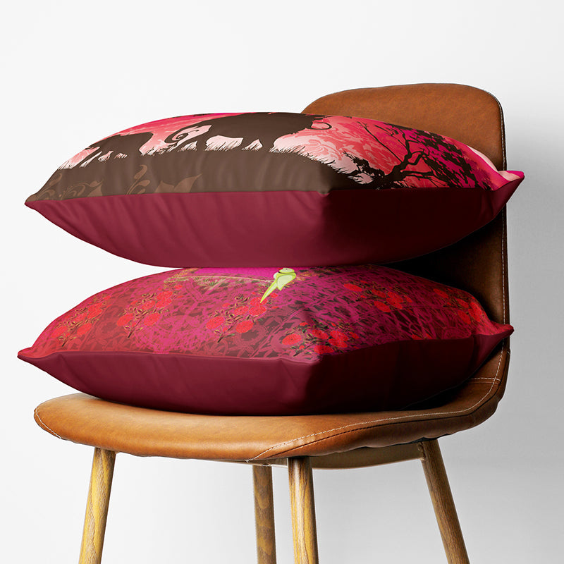 Hastina Printed Cushion Cover Set - Set Of Two media 3