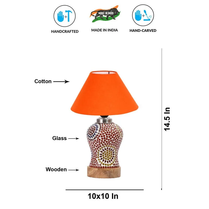 Seronix Wooden Table Lamp - Multicolor media 8