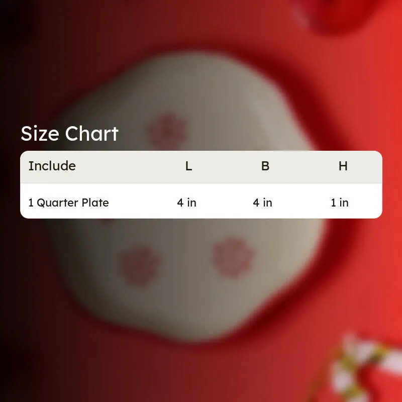 Jingle Ceramic Quarter Plate media 6