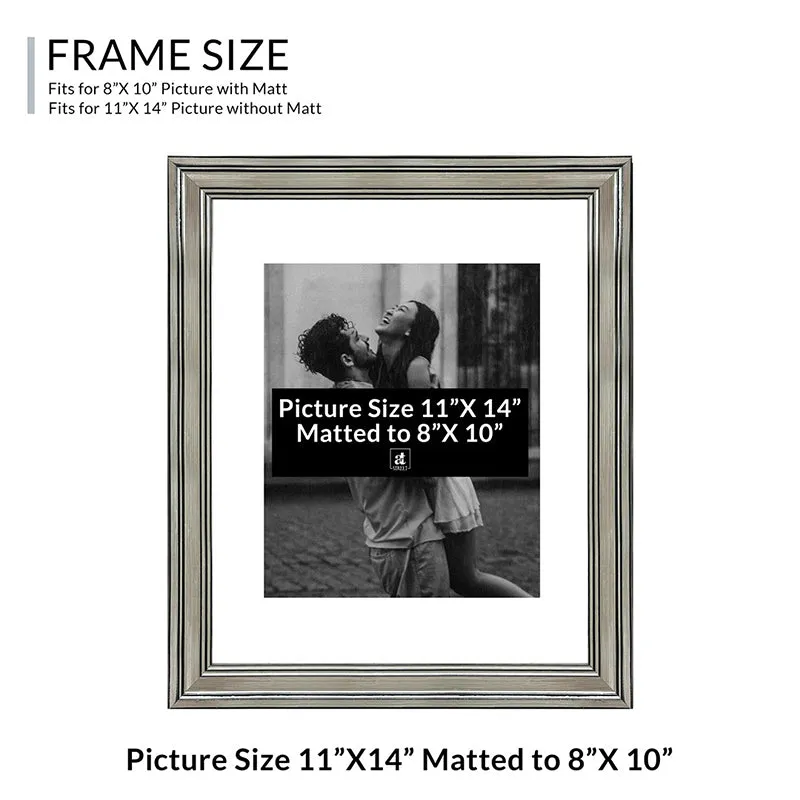 Troy Charm Photo Frame (Silver) - Set Of Four media 8