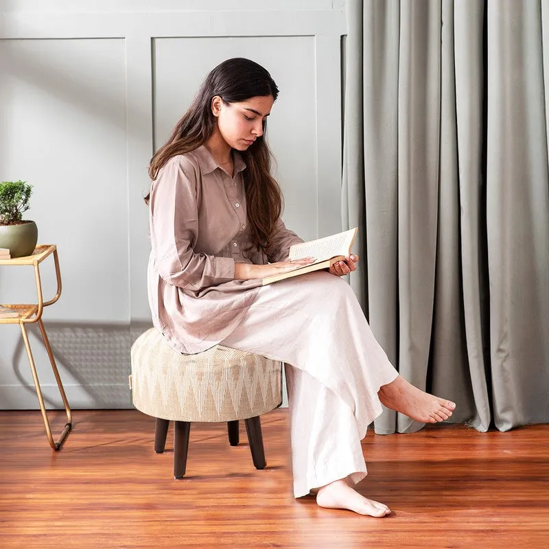 Cyvon Cotton Ottoman media 3