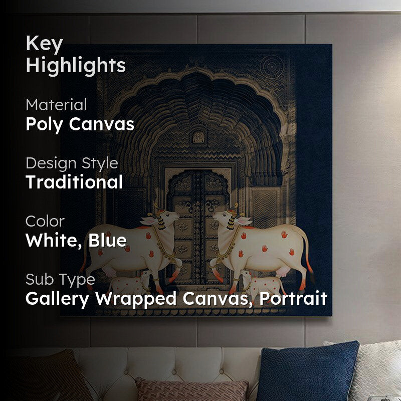 Cattle Archway Entrance Wall Painting media 2