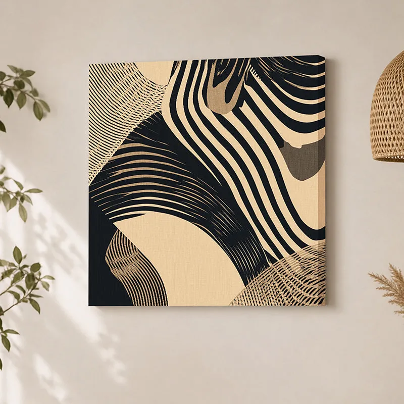 Line Symphony Canvas Wall Art media 7