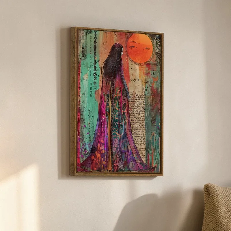Femme Form Canvas Wall Art With Frame media 3