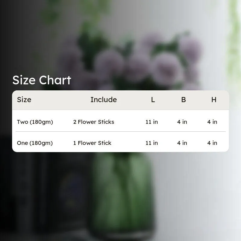 Hortensia Chrysanthemum Silk Floral Stick - Purple media 10