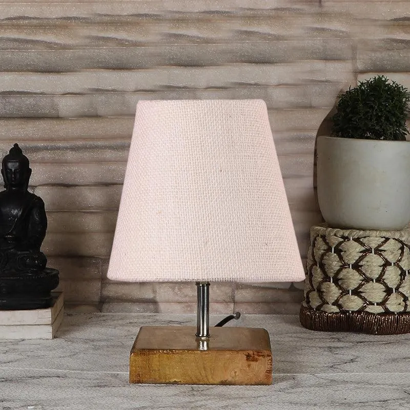 Tryda Jute Table Lamp - White,Brown media 3