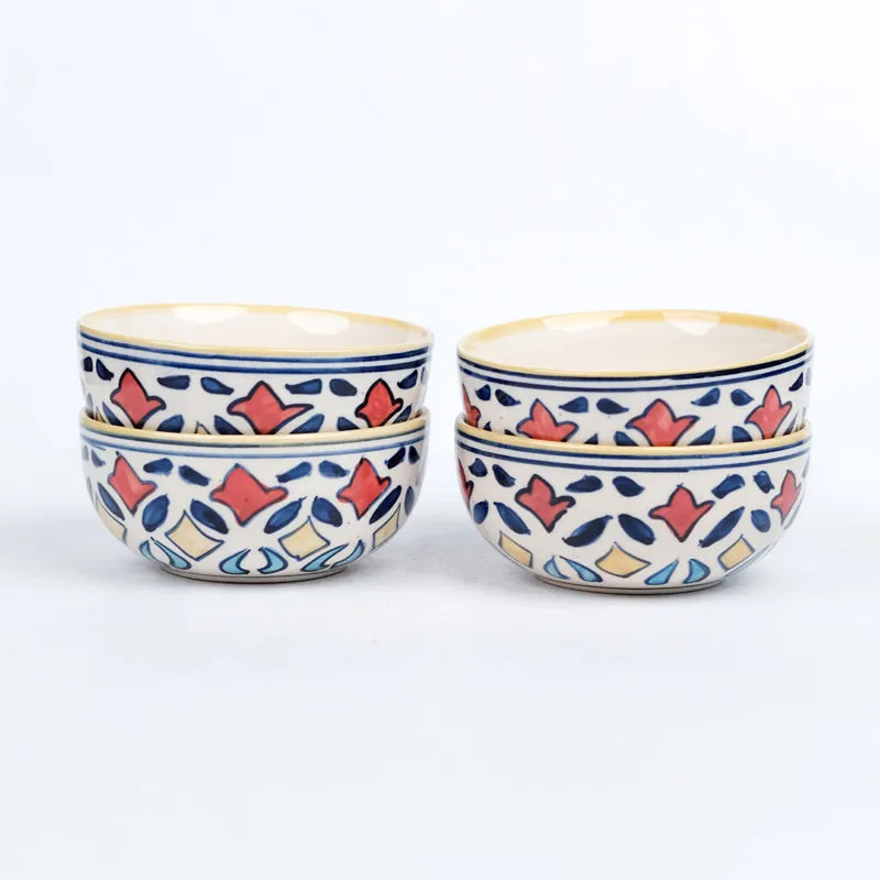 Ruhani Snack Bowl (350 mL) - Set Of Four media 3