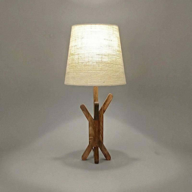 Kyrielle Jute Table Lamp - Brown,Beige media 5