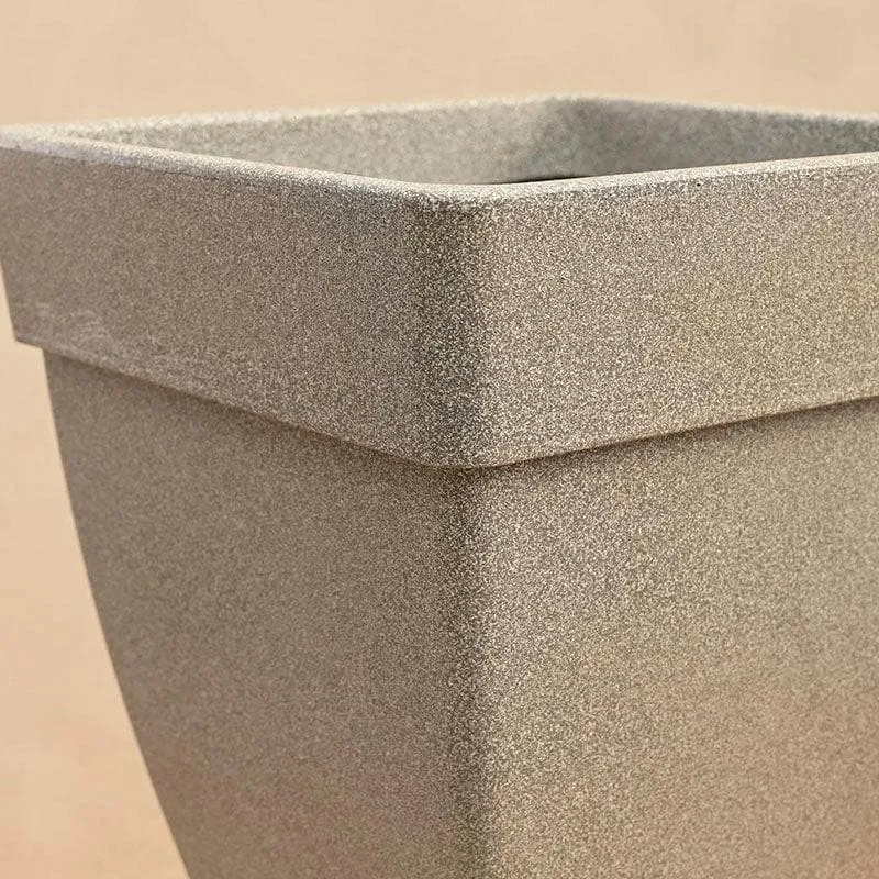 Ugaoo Barca Square Large Planter - Grey media 4