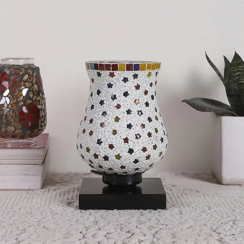Auralis Mosaic Glass Table Lamp - Multicolor media 3