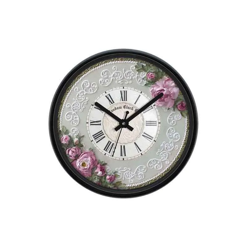 World Of Florals Wall Clock media 3