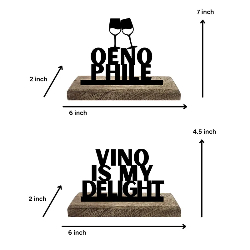 Oenophile Showpiece - Set Of Two media 4